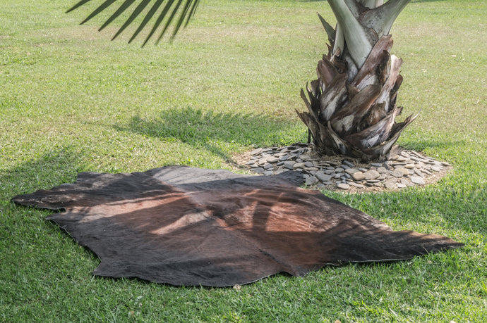 How to fix the Cowhide Rug curling edges - Decohides