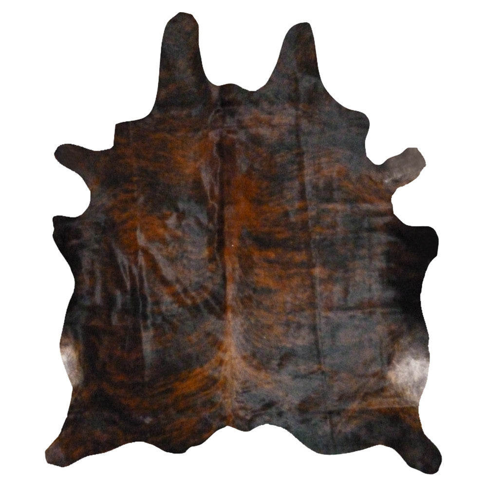 Real Cowhide Rug Dark Brindle | Decohides®