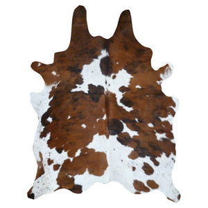 Real Cowhide Rug Tricolor | Decohides®