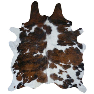 Real Cowhide Rug Tricolor | Decohides®